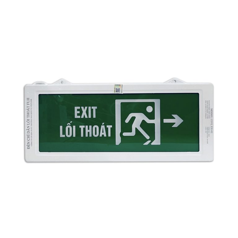 Đèn chỉ dẫn thoát nạn exit Fuji Vietlink